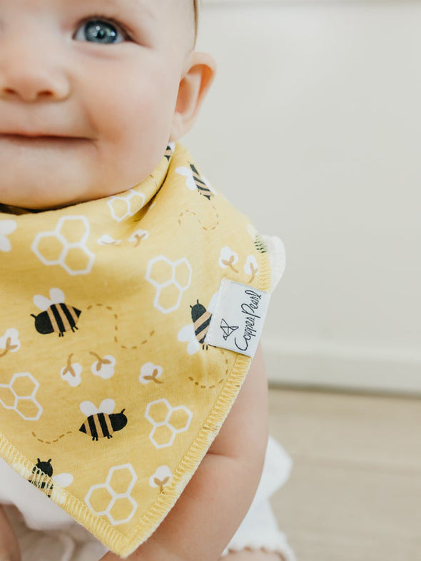 Copper Pearl Atwood Bandana Bibs