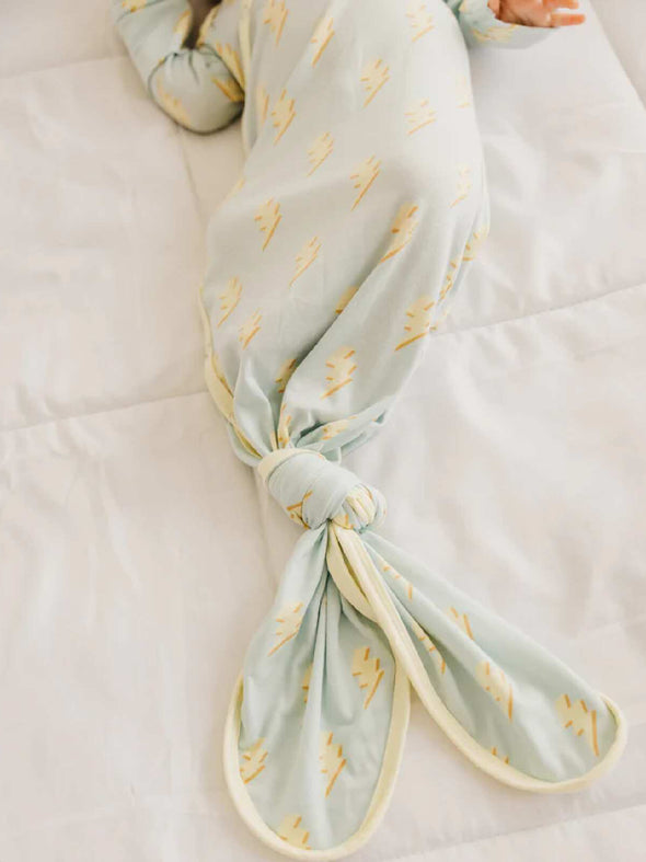 Copper Pearl Bolt Knotted Gown