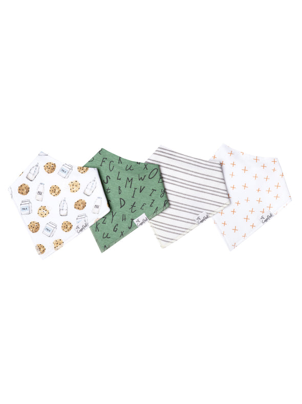 Copper Pearl Chip Bandana Bibs