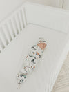 Copper Pearl Jo Swaddle Blanket