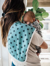 Copper Pearl Varsity Burp Cloth Set