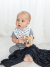 Copper Pearl Midnight Swaddle Blankets