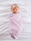 Copper Pearl Lily Swaddle Blanket