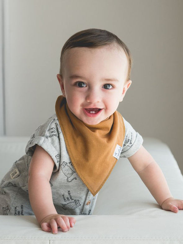 Copper Pearl Ridge Bandana Bibs