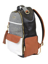 Itzy Ritzy Coffee & Cream Boss Diaper Bag Backpack
