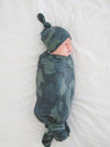 Copper Pearl Hunter Swaddle Blanket