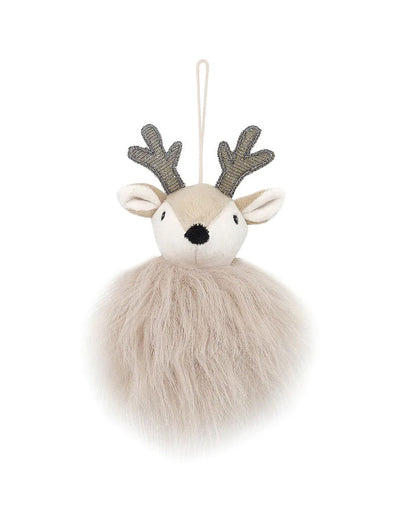 Ivy Reindeer Ornament