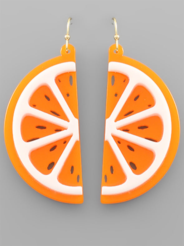 Orange Slices Earrings