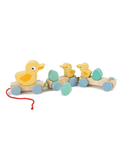 Pull Along Wooden Ducks