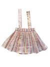 Ballet Glimmer Striped Diaper Overall Skirt