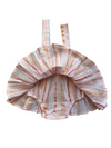 Ballet Glimmer Striped Diaper Overall Skirt