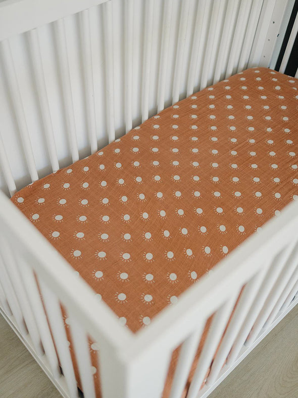 Mebie Baby Sunshine Crib Sheet