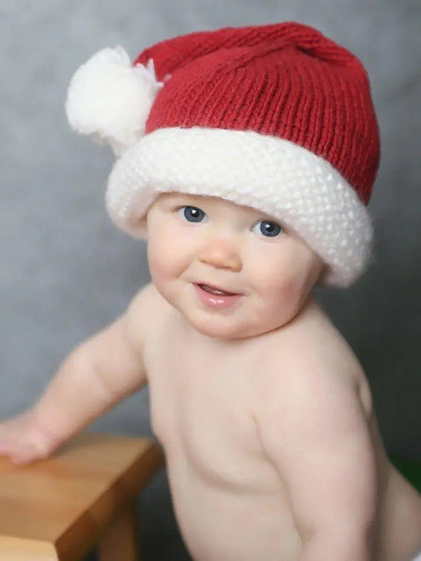 Santa Knit Stocking Hat