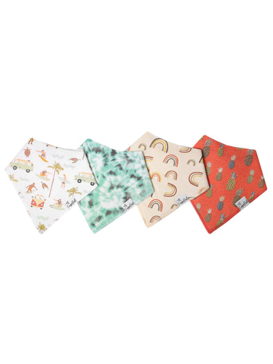 Copper Pearl Maui Bandana Bibs