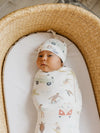 Copper Pearl Maui Swaddle Blanket