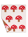 Mushroom Plush Baby Blanket