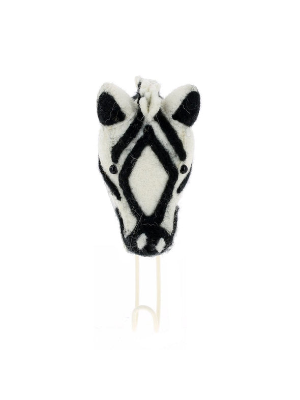 Zebra Head Hook