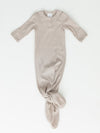 Mebie Baby Ribbed Knot Gown